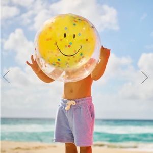 Smiley Inflatable Beach Ball by Sunnylife (Kids/Adults)
